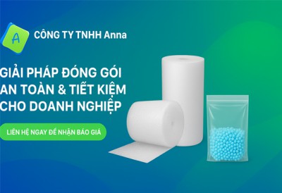 Cuộn xốp hơi bọc hàng khổ phổ thông hiện nay - 1m4 x 100m