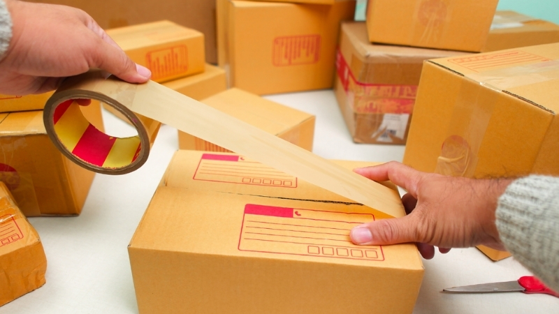 cách làm hộp gói hàng