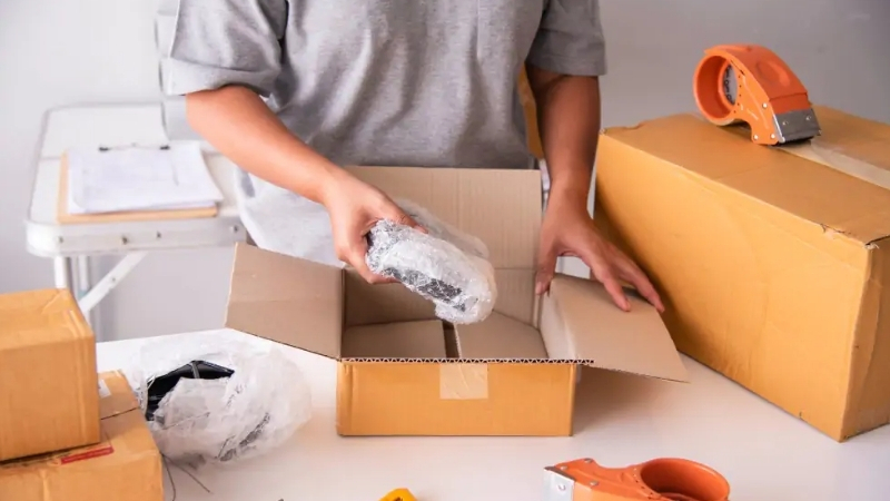 cách làm hộp gói hàng