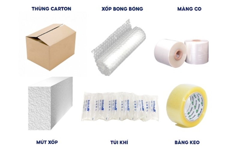 vật liệu đóng gói hàng hóa gồm những gì